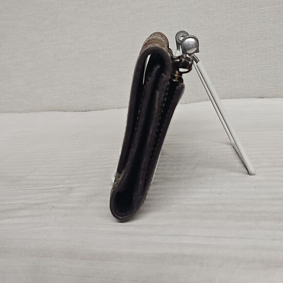 COACH TRI-FOLD CANVAS & LEATHER WALLET BFPM-03-070 - Picture 2 of 5